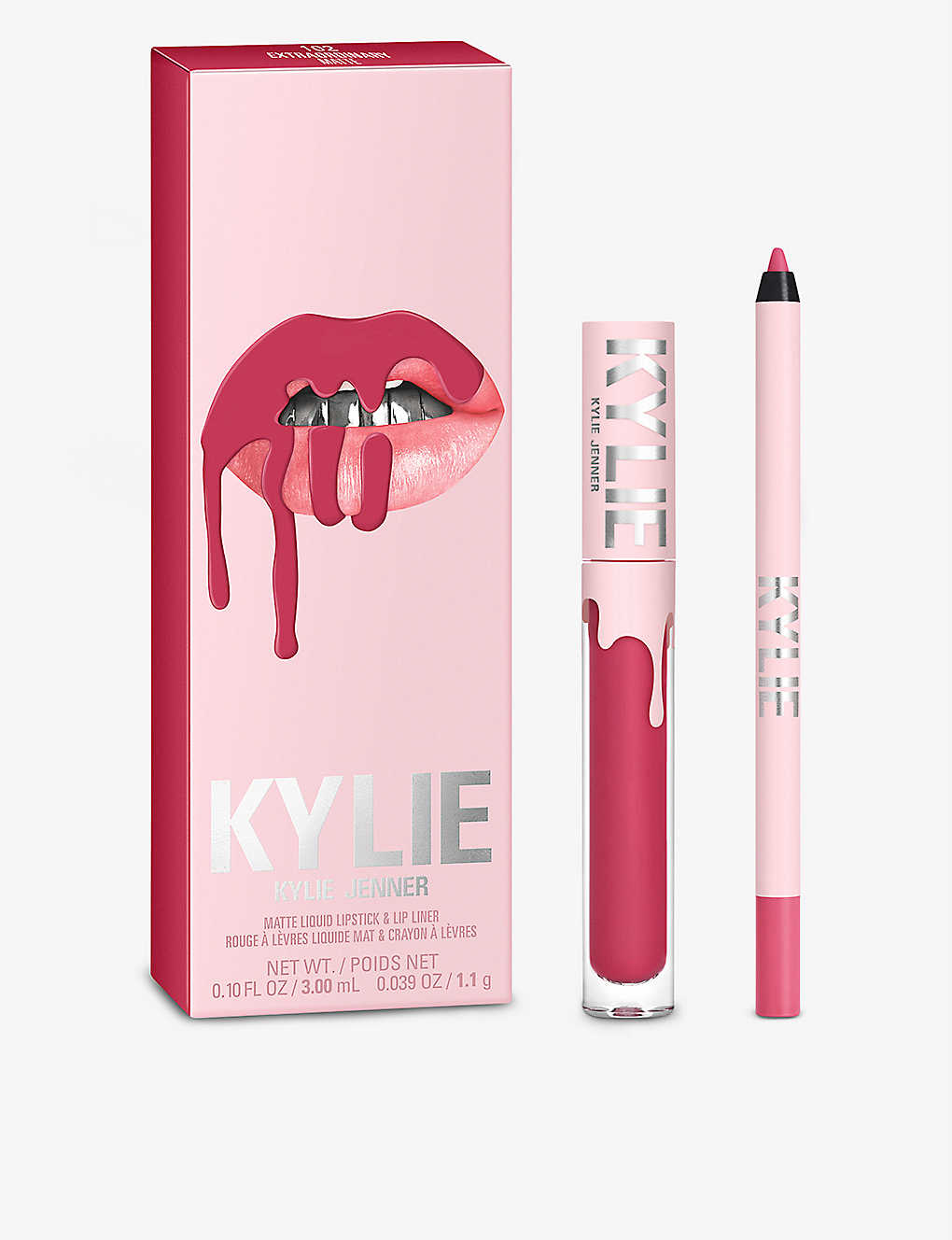 Kylie By Kylie Jenner Matte Lip Kit In 102 Extra Ordinary