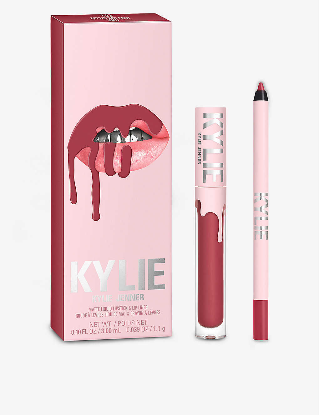 Kylie By Kylie Jenner Matte Lip Kit In 103 Better Not Pout