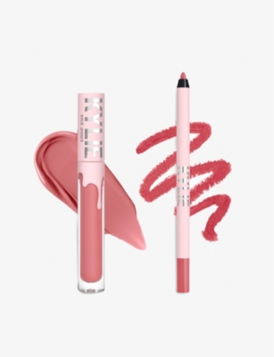 Kylie By Kylie Jenner Matte Lip Kit In 302 Snow Way Bae