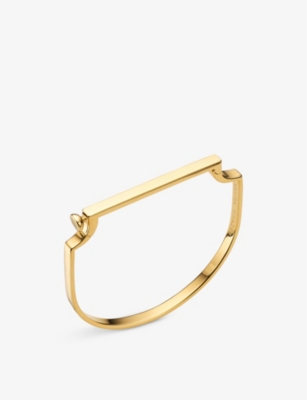 MONICA VINADER: Signature 18ct yellow-gold vermeil plated recycled sterling-silver bracelet