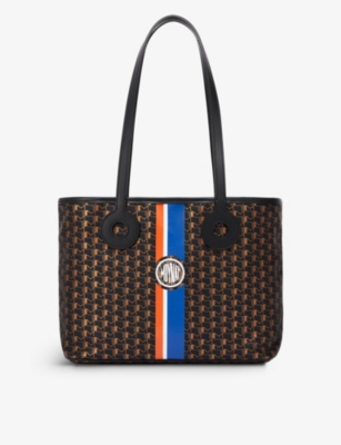 MOYNAT Oh Ruban small monogram print leather tote bag Selfridges