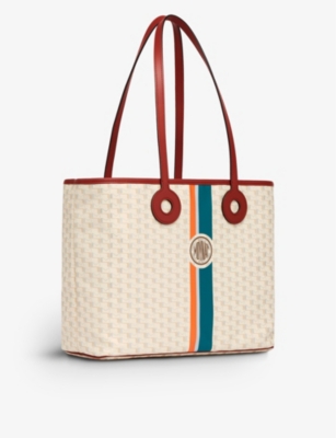 MOYNAT Oh! Ruban Duo monogram-print canvas tote bag