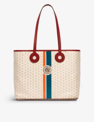 MOYNAT Oh! Ruban Duo monogram-print canvas tote bag