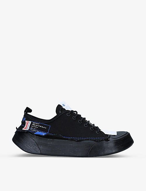 CAMPER: Camper x ADER Error recycled cotton-canvas low-top trainers