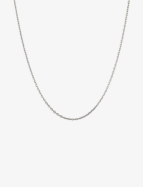 THE GREAT FROG: Thin Knife Edge sterling-silver chain necklace