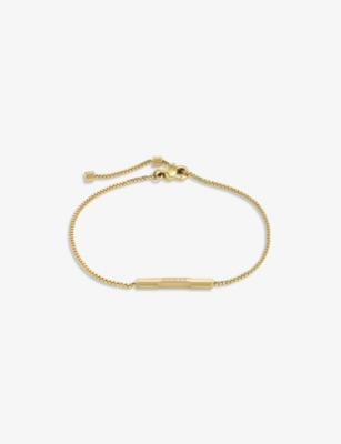 Shop Gucci Women's Yellow Gold Link To Love 18ct Yellow-gold Bracelet