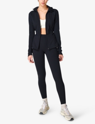 Sweaty Betty Womens Black Super Soft High-rise Stretch-woven Leggings In Black