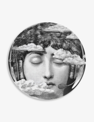 FORNASETTI: Tema e Variazioni no.402 porcelain wall plate 26cm