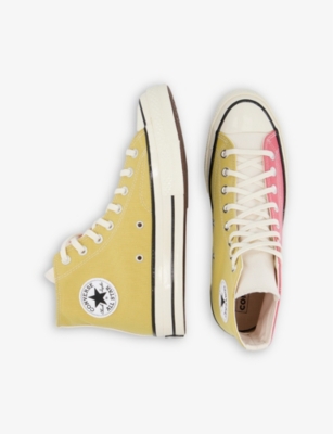 nude converse hightops