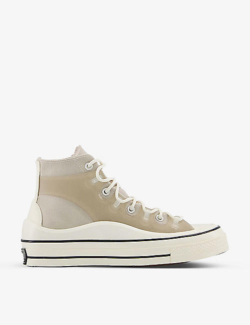 CONVERSE: All Star 70 woven high-top trainers
