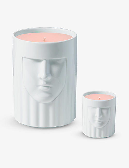 GINORI 1735: The Lady Orange Renaissance small scented candle set of two