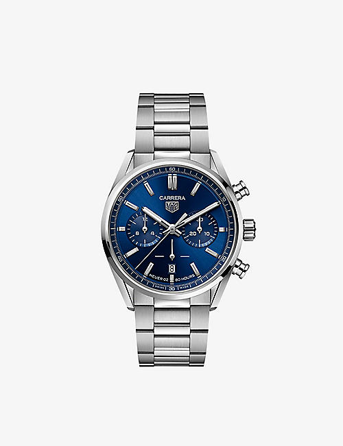TAG HEUER: CBN2011.BA0642 Carrera stainless-steel automatic watch