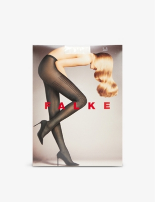 Falke Prime Rib Stretch-knit 60-denier Tights In 2022 Pearl