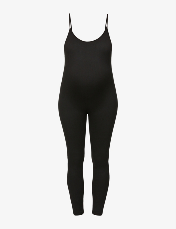 Maternity The Kate sleeveless stretch-woven unitard