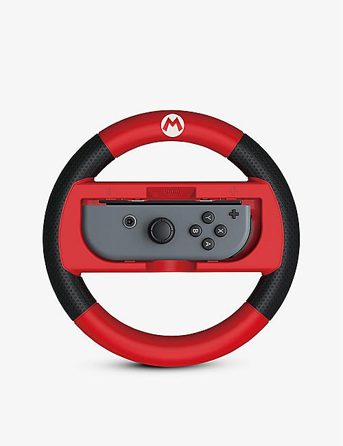 HORI: Mario Kart 8 Deluxe Mario Nintendo Switch racing wheel wireless controller