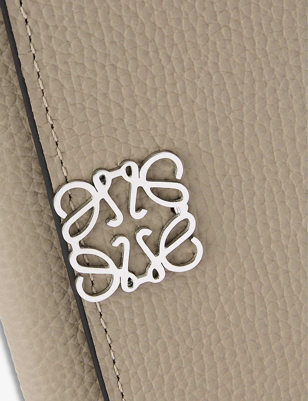 LOEWE Anagram-embellished grained leather wallet