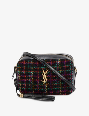 Yves Saint Laurent Multi Tweed Loulou Camera Bag