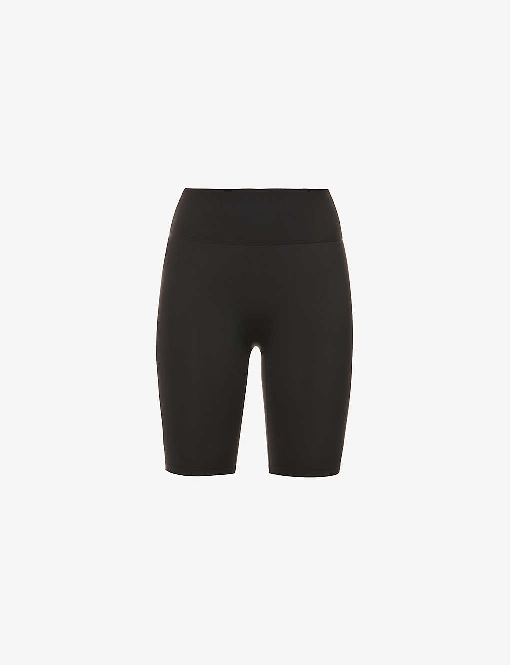 Adanola Ultimate Fitted High-rise Stretch-jersey Bike Shorts In Black
