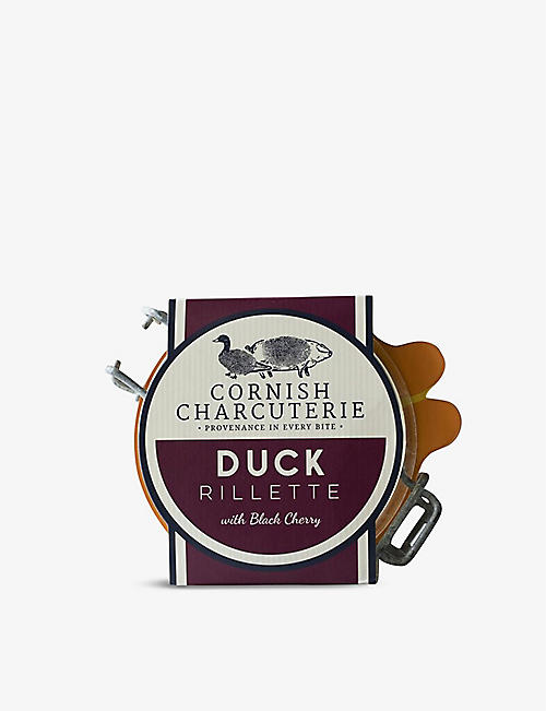 CORNISH CHARCUTERIE: Duck rillette with black cherry 125g