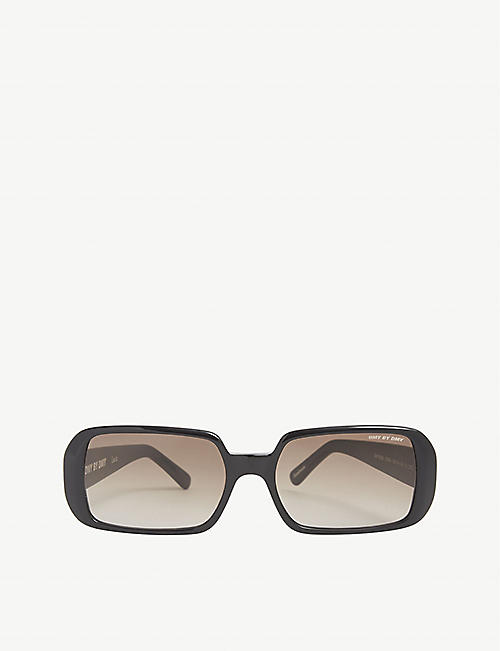 DMY BY DMY: Luca rectangular-frame acetate sunglasses