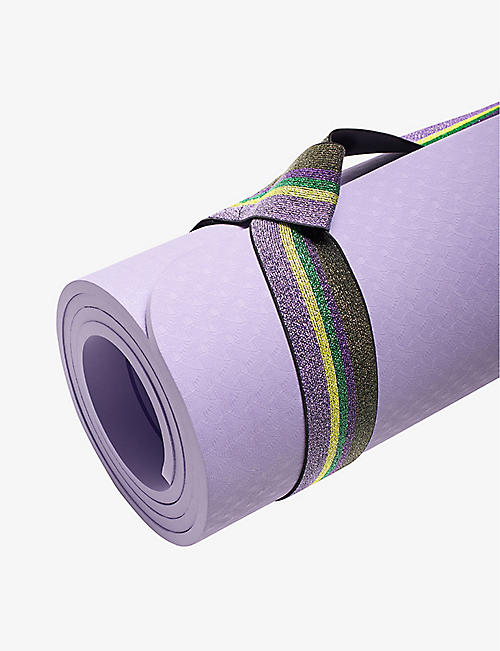 MAJE: Maje x Varley Gadget brand-print yoga mat