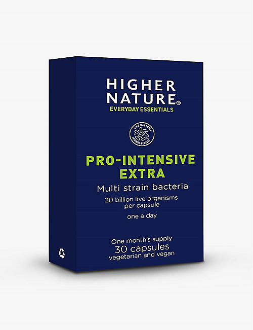 HIGHER NATURE: Pro-Intensive Extra multi-strain bacteria 30 capsules