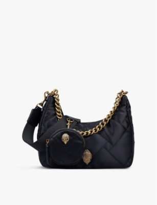 KURT GEIGER LONDON: Quilted recycled nylon cross-body bag