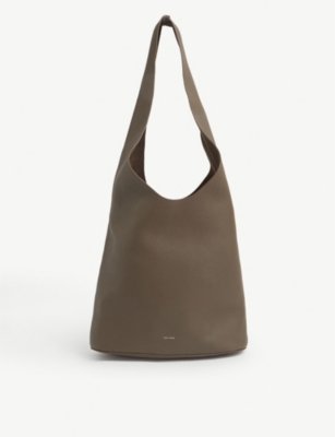 THE ROW Bindle leather shoulder bag Selfridges