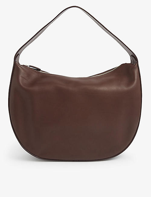 THE ROW: Allie leather shoulder bag