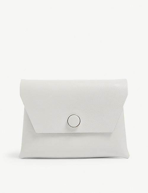 THE ROW: Nu Twin leather clutch bag