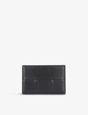 BOTTEGA VENETA: Intreccio Urban leather card holder