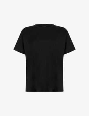 Allsaints Imogen Boy Crew Neck T-shirt In Black