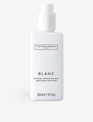 The White Company Blanc Moisturising Hand Cream 300ml In None/clear