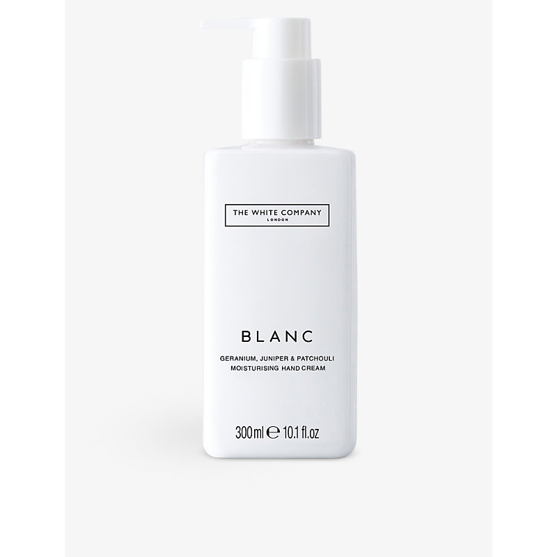 The White Company Blanc Moisturising Hand Cream 300ml In None/clear