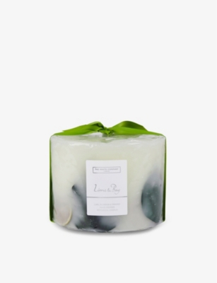 THE WHITE COMPANY Lime & Bay botanical scented wax candle 1.5kg