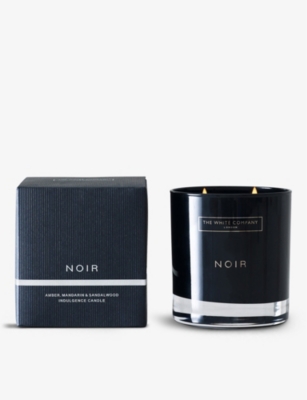 The White Company Noir Scented Candle 280g