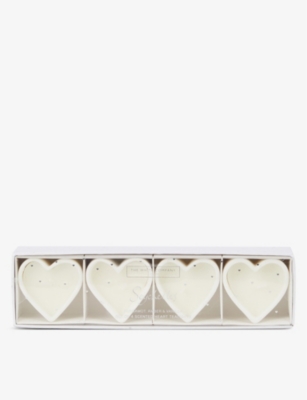 The White Company Seychelles Tealight Candle Set Of Four