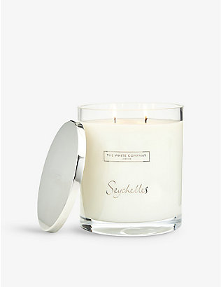 THE WHITE COMPANY: Seychelles Indulgence scented candle 2kg