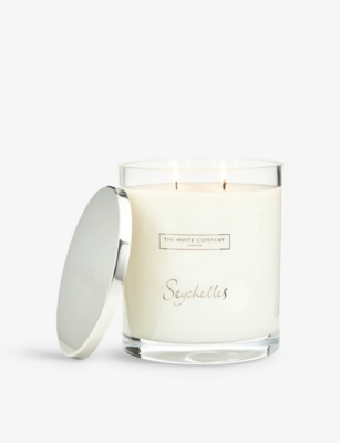 The White Company Seychelles Indulgence Scented Candle 2kg