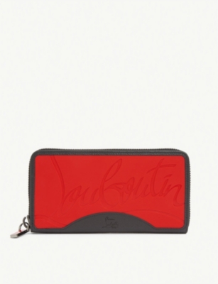 CHRISTIAN LOUBOUTIN: Panettone extra-large leather wallet