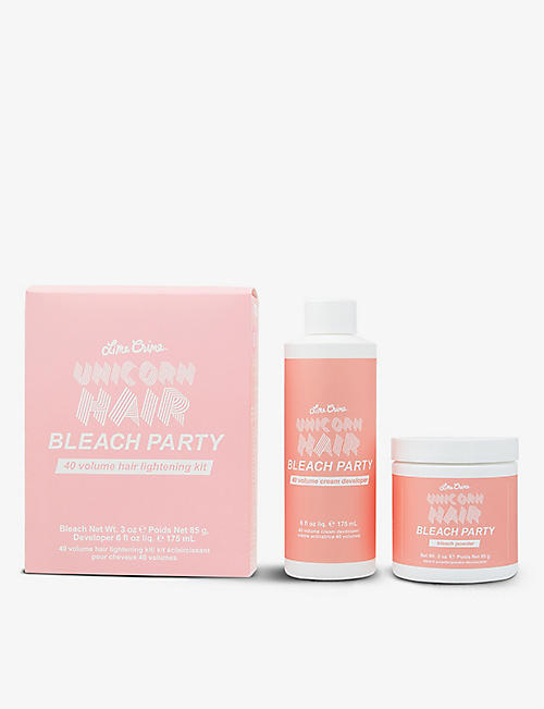 LIME CRIME: Unicorn Hair Bleach Party 40 volume hair-lightening kit