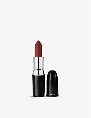MAC: Lustreglass sheer-shine lipstick 3g