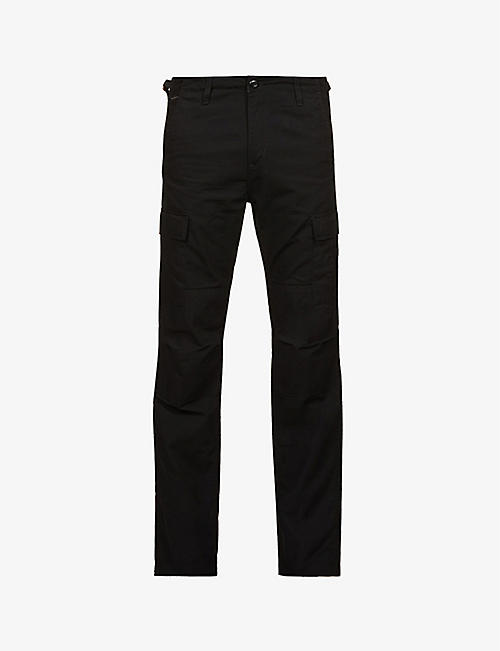 CARHARTT WIP: Aviation regular-fit tapered-leg cotton-ripstop trousers