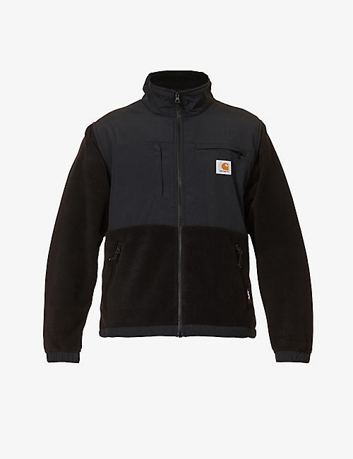 CARHARTT WIP: Nord brand-patch fleece-shell jacket