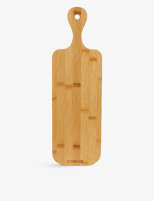 SELFRIDGES SELECTION: Medium bamboo serving board 45cm x 14cm