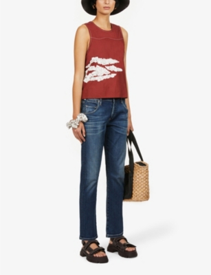 Citizens Of Humanity Emerson Straight Slim-fit Mid-rise Boyfriend Jeans In Blue Ridge