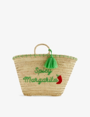 BOUTIQUE BONITA: Staycay palm leaf basket bag