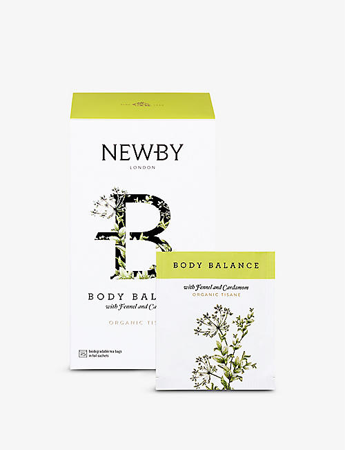 NEWBY TEAS UK: Body Balance teabags box of 25 37.5g