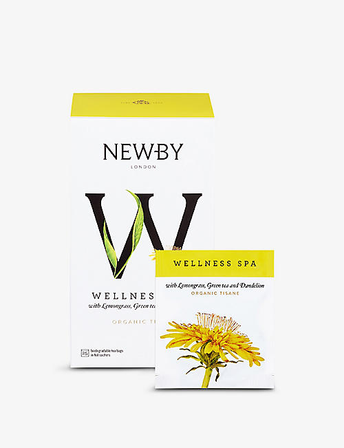 NEWBY TEAS UK: Wellness Spa 茶包 25 盒装 37.5 克