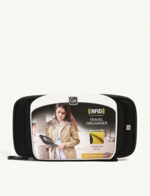 GO TRAVEL: Travel RFID woven organiser